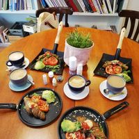 Esmorzar 100% vegà at Ross Como en Casa in Reus