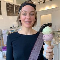 The lemon is outstanding!!! at Divine Dips Ice Creme in Los Angeles