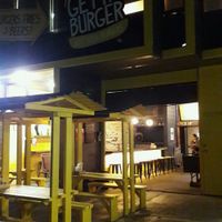 outside Getta Burger at Getta Burger in West End