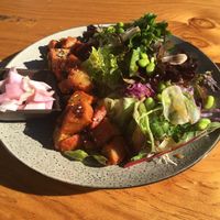 Che Sik (vegan friend "chicken") at Lui.Boss in Preston