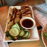 vegetable tempura   at MoschMosch - Goetheplatz in Frankfurt