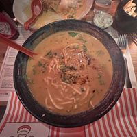 Peanut miso ramen  at MoschMosch - Goetheplatz in Frankfurt