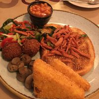 Vegan breakfast at Torino Lounge in Bicester