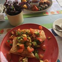 Vegan avocado brunch and vegan breakfast at Torino Lounge in Bicester