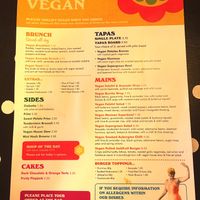 Vegan Menu!!! at Torino Lounge in Bicester