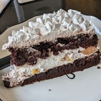 Black Forest Cake #vegan at Luna's Kitchen in Beirut
