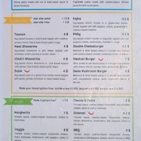 Menu1 at Luna's Kitchen in Beirut