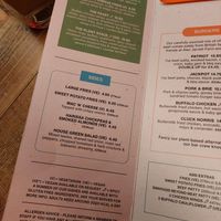 Several vegan options at BrewDog - Lothian Rd in Edinburgh
