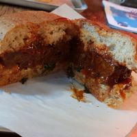 Hail seitan burger at BrewDog - Lothian Rd in Edinburgh