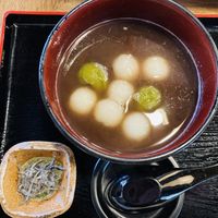 Zenzai  at Mizuya Chaya 水谷茶屋 in Nara