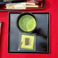 Matcha with little sweet  at Mizuya Chaya 水谷茶屋 in Nara