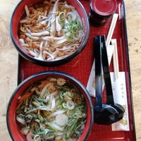 Mushroom and Wild vegetables options at Mizuya Chaya 水谷茶屋 in Nara