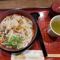 Mushroom soba  at Mizuya Chaya 水谷茶屋 in Nara