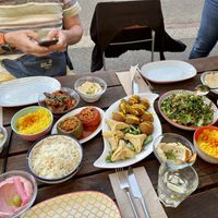 Vegane Mezze für 4 at Za Zaa - Petersgraben in Basel