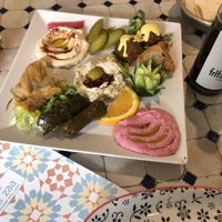 Vegan mezze for one  at Za Zaa - Petersgraben in Basel