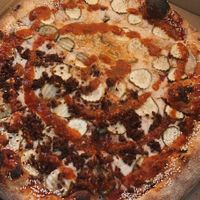 pickle pizza!  at The Hop in Richmond