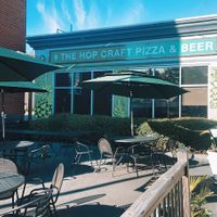 outside seating   at The Hop in Richmond