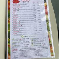 pizza menu with vegan options  at EATin'IT in Blarney