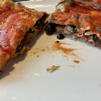 Vegan calzonee  at EATin'IT in Blarney