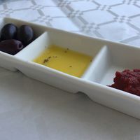 Appetiser  at Vassilikos in Santorini