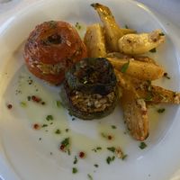 Stuffed Vegetables  at Vassilikos in Santorini