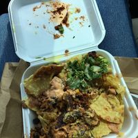 Black Bean Nachos at Sunshine's Health Food Store and Vegetarian Deli in Houston