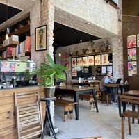 Inside  at Cafe Consulado in Asuncion