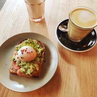 My brunch at Plantate Cafe in Madrid