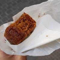 Carrot cake 😍 at Plantate Cafe in Madrid