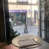 Interior at Plantate Cafe in Madrid