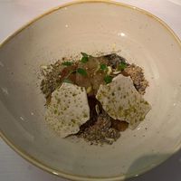 baked apple dessert   at HILTL - Sihlstrasse in Zurich