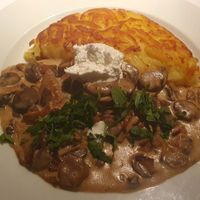 Züri Gschnetzlets and Rösti at HILTL - Sihlstrasse in Zurich