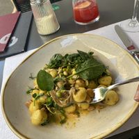 Gnocchi Safran-velouté  at HILTL - Sihlstrasse in Zurich