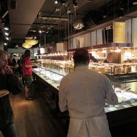 Massive buffet at HILTL - Sihlstrasse in Zurich