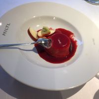 Panna cotta at HILTL - Sihlstrasse in Zurich