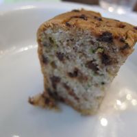 'Herbst Teller'
'zucchini cake' at HILTL - Sihlstrasse in Zurich