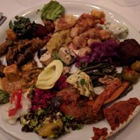 Sample buffet plate at HILTL - Sihlstrasse in Zurich