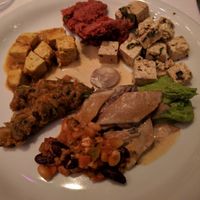 Sample buffet plate at HILTL - Sihlstrasse in Zurich