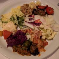 Sample buffet plate at HILTL - Sihlstrasse in Zurich