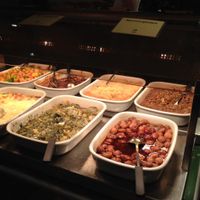 an Asian hot food area at HILTL - Sihlstrasse in Zurich