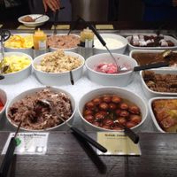 downstairs desserts (more than upstairs) at HILTL - Sihlstrasse in Zurich