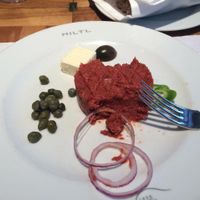 Vegetarian Tartar. at HILTL - Sihlstrasse in Zurich