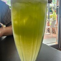 Fresh apple and lemon juice at Rubin Mardini in Penang