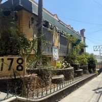 La Garnacheria Vegana was a little hard to find, but it's on the far right in this complex at La Garnacheria Vegana in Cuernavaca