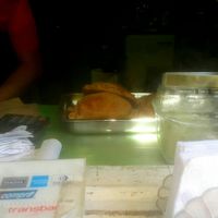 Accepting cards at Abhay Charan in Santiago