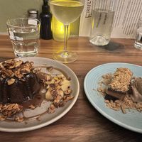 Two of the best desserts you will ever have.  at Firefly in San Francisco