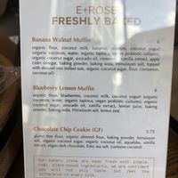 CC Cookie is not great 🫠 Get the cinnamon roll instead  at E+ROSE Wellness Cafe - Gulch in Nashville