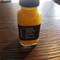 Immunity wellness shot  at E+ROSE Wellness Cafe - Gulch in Nashville