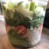 Green goddess quinoa bowl at E+ROSE Wellness Cafe - Gulch in Nashville