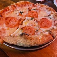 Small Cosmic Karma pizza with vegan cheese   at Mellow Mushroom - Broadway in Nashville